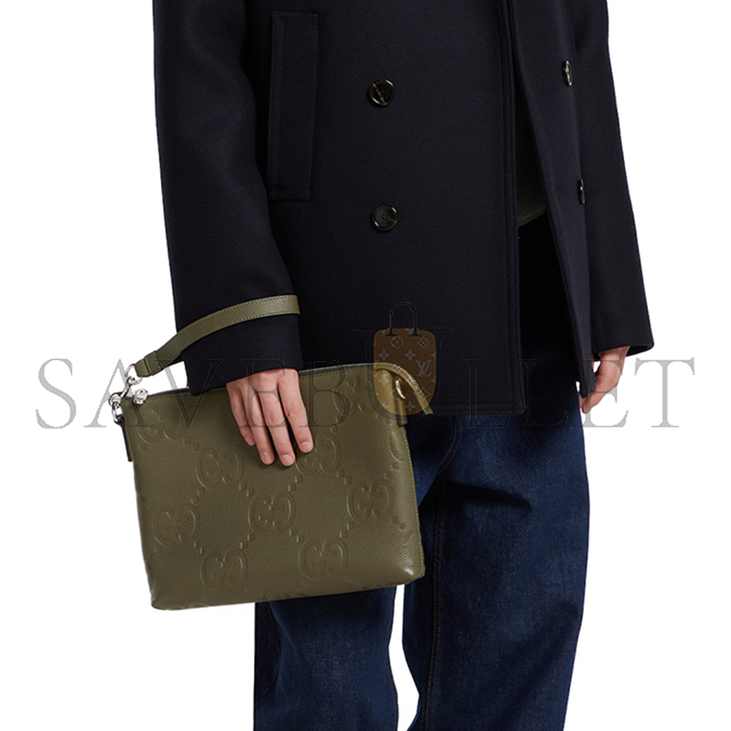 GUCCI GG JUMBO MEDIUM CROSSBODY BAG 696009 (31*24.5*5cm) GUCCI GG JUMBO MEDIUM CROSSBODY BAG 696009 (31*24.5*5cm)